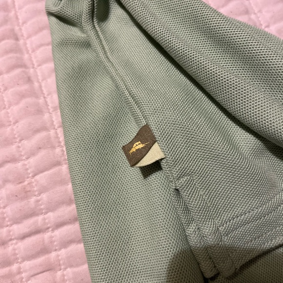 Tommy Bahama Sage Green Polo Shirt - Picture 6 of 8